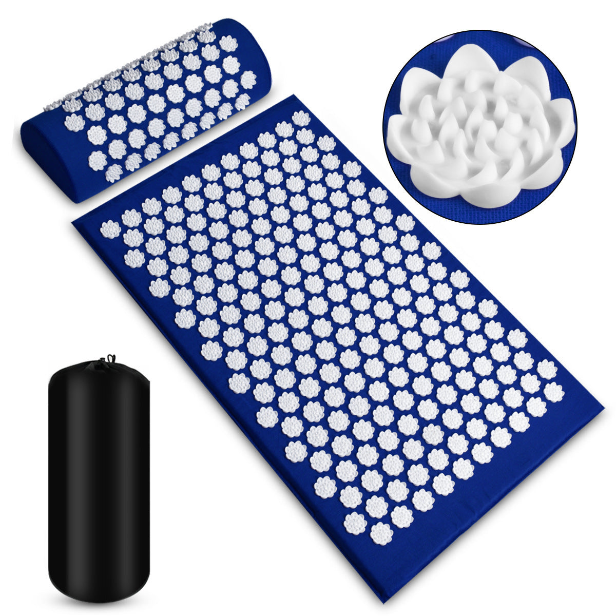 SoulMat™ – Tappetino Massaggiante ad Agopressione per Relax e Bellezza BLU