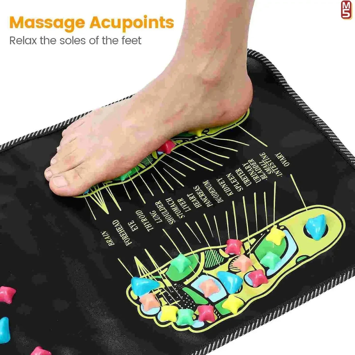 BloomStep™ – Tappetino Riflessologico per massaggio piedi da Benessere Naturale | VIVAURA