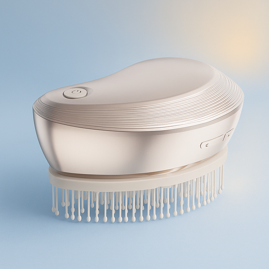 LushAura™ Spazzola Massaggiante con vaporizzazione di Oli Essenziali | VIVAURA